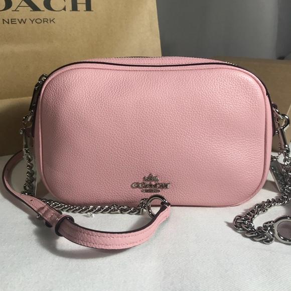 Coach F25922 Isla Chain Crossbody Bag - Pink | Lazada PH