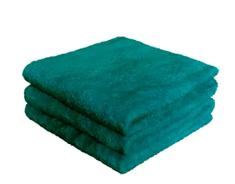 dark green towels