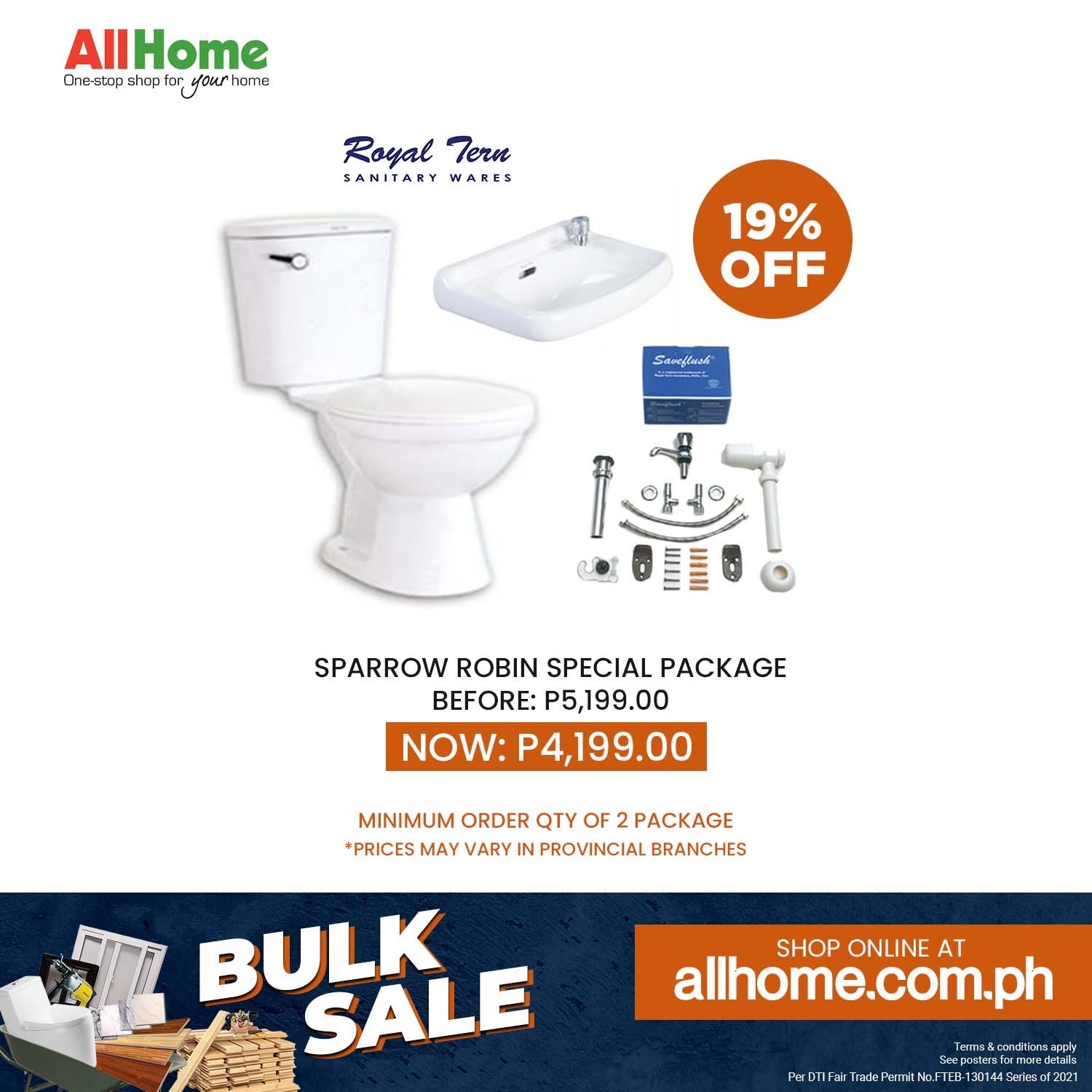 SPARROW ROBIN SPECIAL PACKAGE Lazada PH