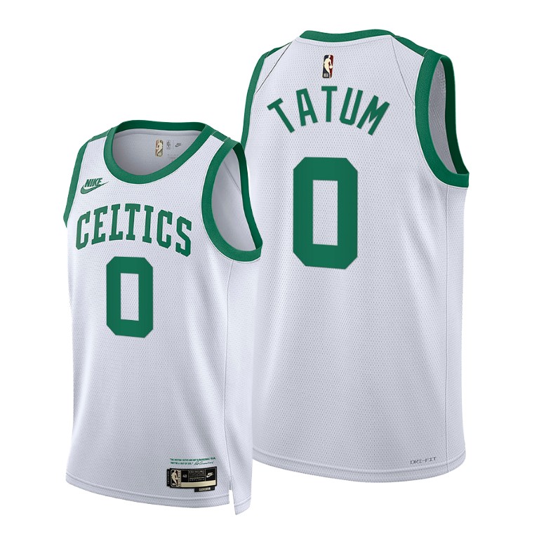 2023/24 Celtics TATUM #0 Green NBA Jerseys 热压