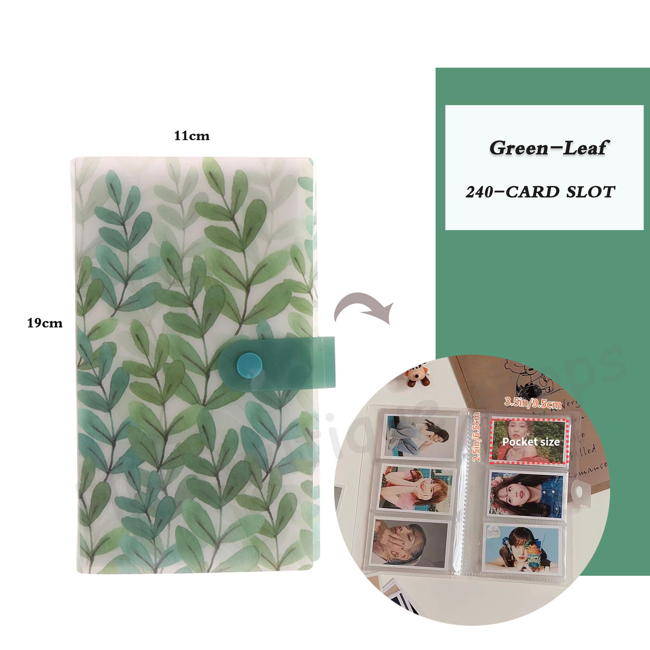 【on hand】240 pocket capacity Lomo photo card holder photo card book