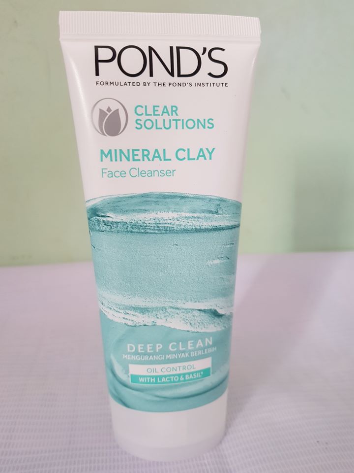 pond's clear solution mineral clay