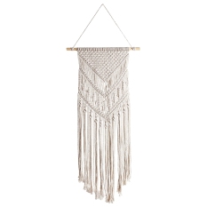 Macrame Wall Hanging Cotton Rope Wall Art Woven Tapestry Boho Chic Wall Decoration