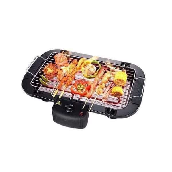 Electric BBQ Grills Adjustable Temperature Control Removable, Water