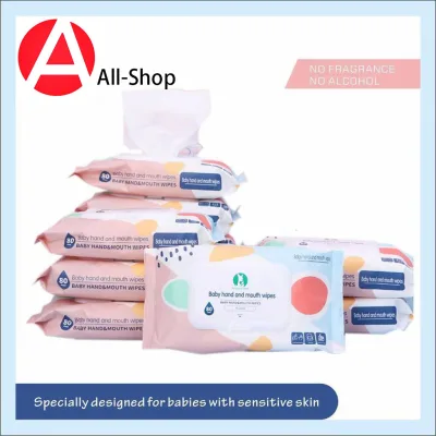 New Unscented ASSORTED Baby Wipes 80 pcs per pack Direct Supplier