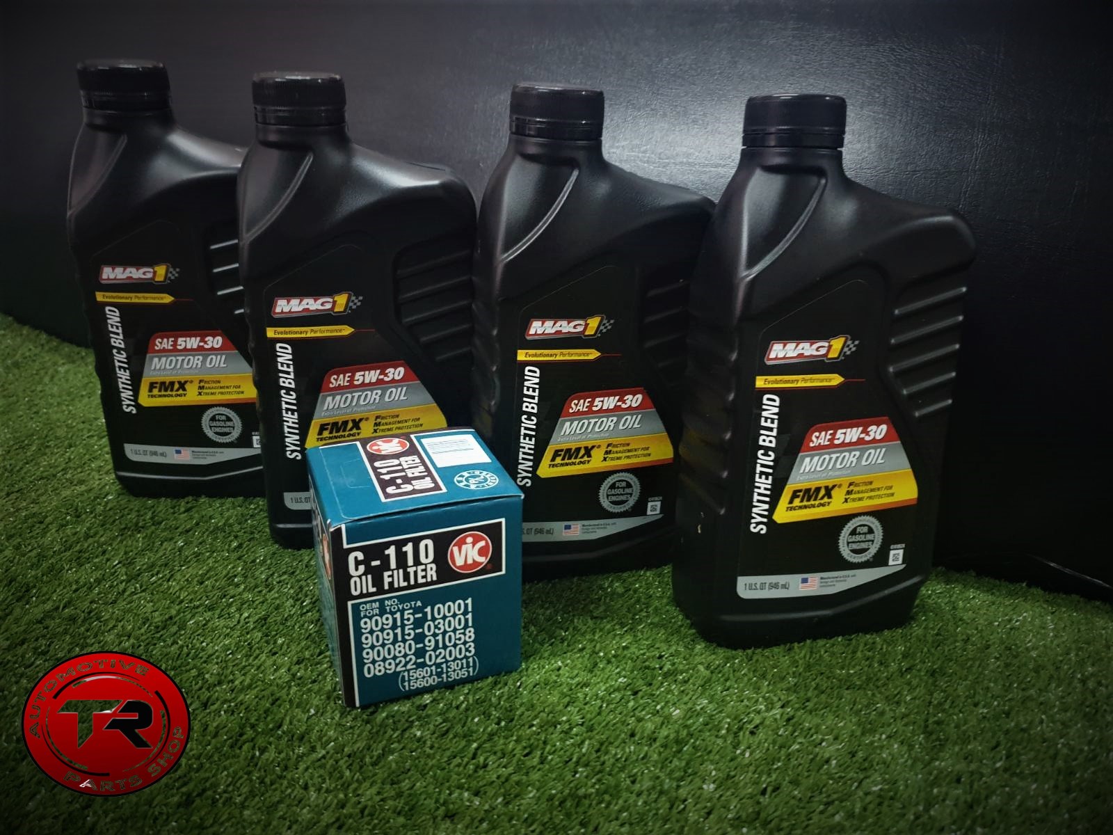 SUZUKI ERTIGA 5W30 SEMI SYNTHETIC CHANGE OIL PACKAGE PROMO(4L MAG1 5W30