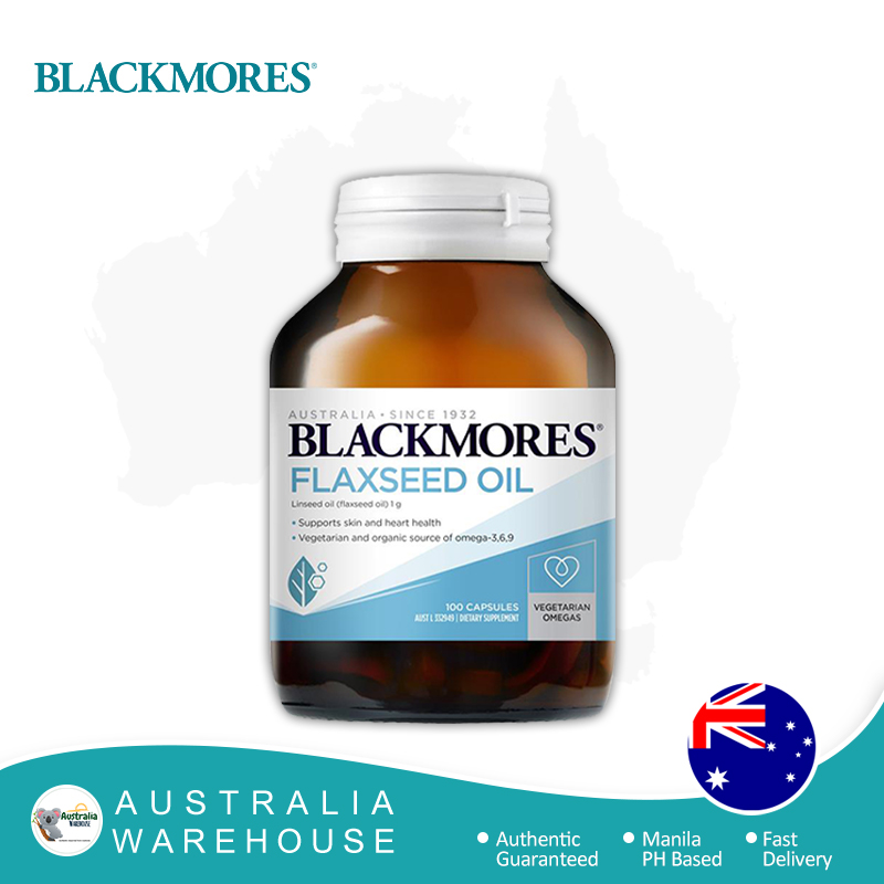 Blackmores Flaxseed Oil 100 Capsules Lazada PH