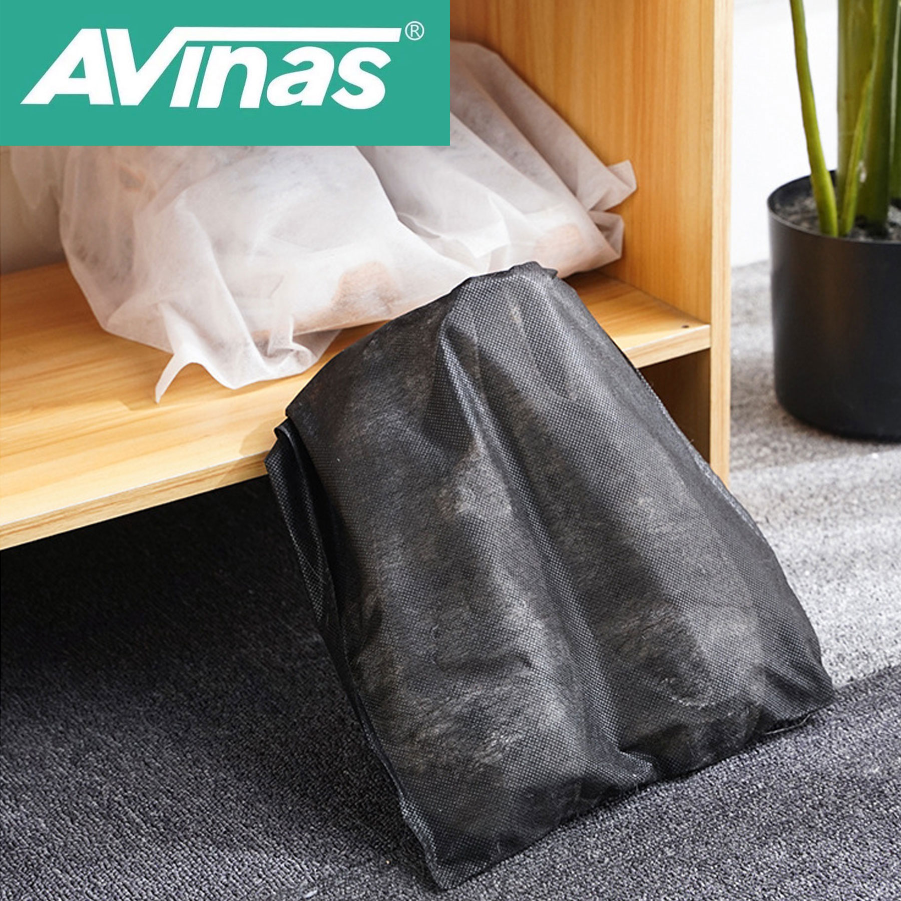 AVINAS Nonwoven Cloth Shoe Bag Portable Dustproof Storage Bag For Travel Lazada PH