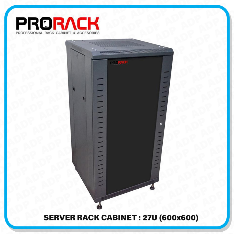 PRORACK 27U (600x600mm) Server Rack Cabinet (For Self-Assembly) | Lazada PH