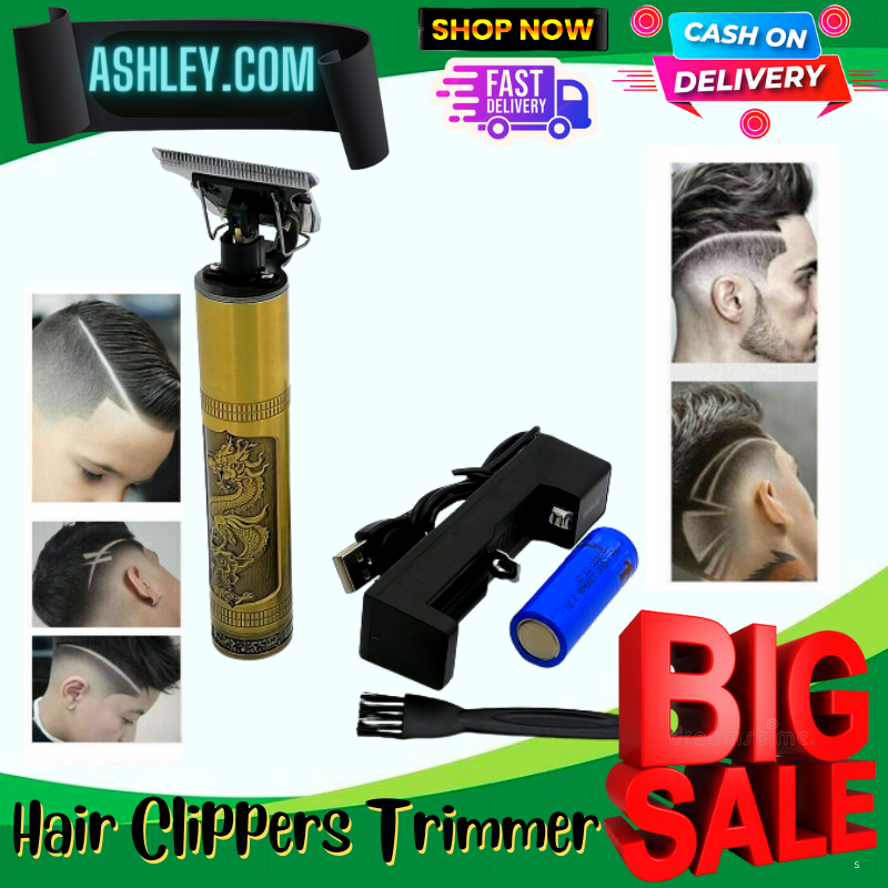 ASH- Electric Trimmer Baldheaded Hair Clippers Heavy Hitter Cordless Men  0mm Hair Cutting Machine/ Original Hair Trimmer Gold Cordless Beard Trimmer/  Hair Clippers for Men, Caneocane Hair Beard Trimmer for Mens, Professional