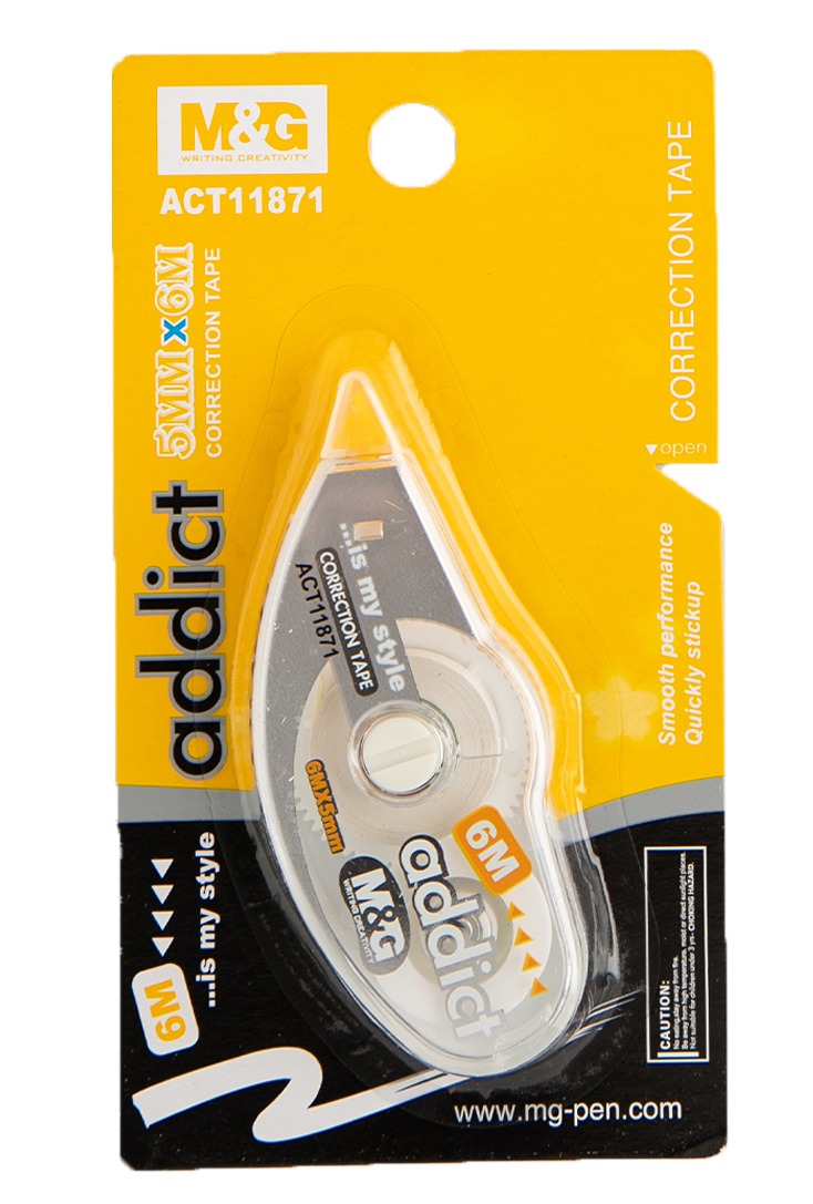 MG Chenguang Top Speed Corrector Tape ​​/5 Mm X 6 M - No:ACT78971