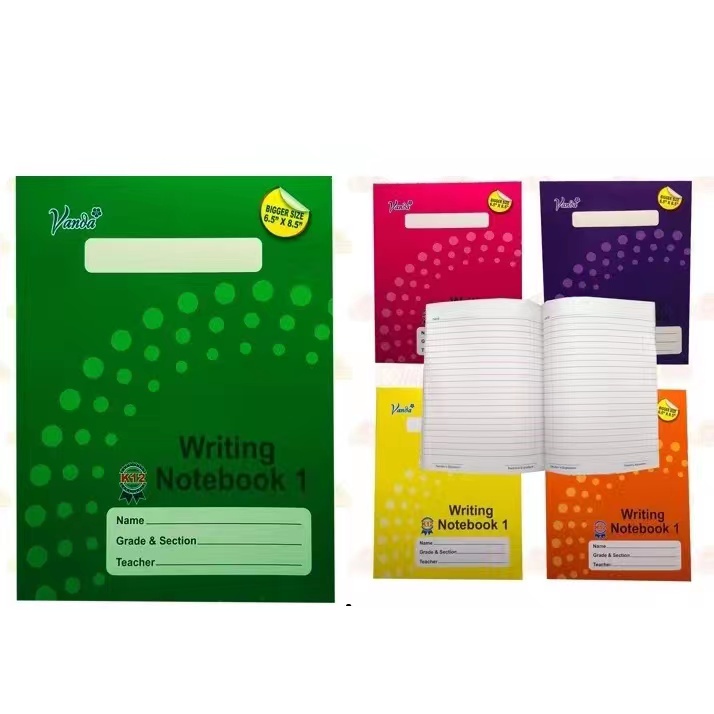 KES K-12 Vanda Notebook WRITING Composition 1,2,PREP COD | Lazada PH