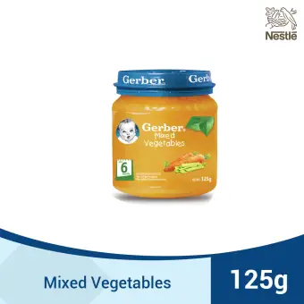 gerber mixed vegetables