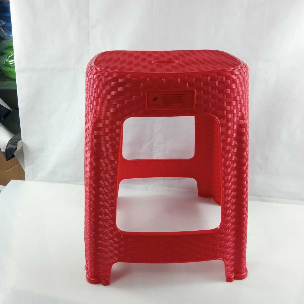 JOLLY PLASTIC STOOL CHAIR RATTAN DESIGN CHAIR COD Lazada PH