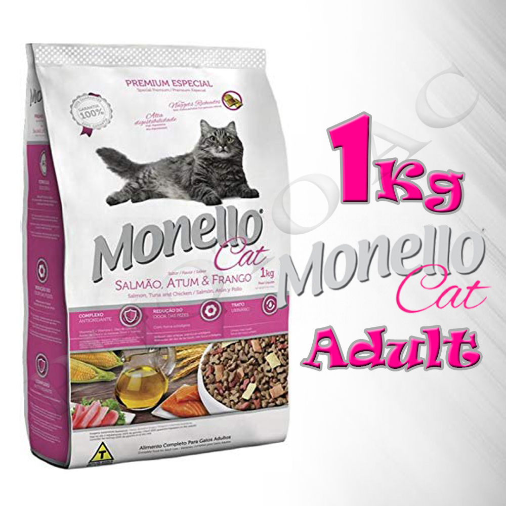 Monello Cat Food For Adult Original Packaging1kg Lazada PH