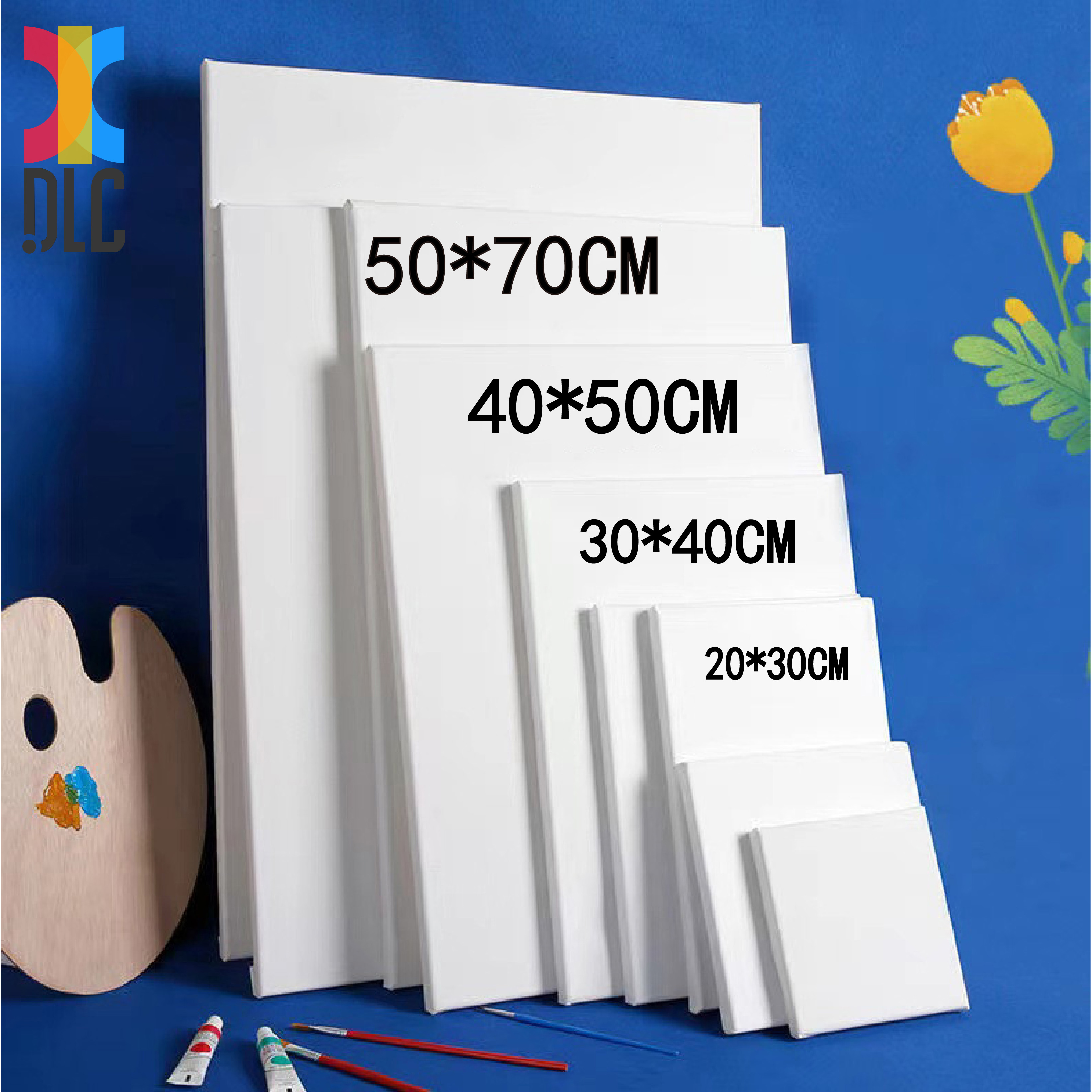 Canvas Board Painting Plain with Wooden Frame (Multiple sizes) Lazada PH