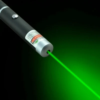 Toplans 5MW High-Powered Green Laser Pointer Pen Lazer 532nm Visible Beam Light New