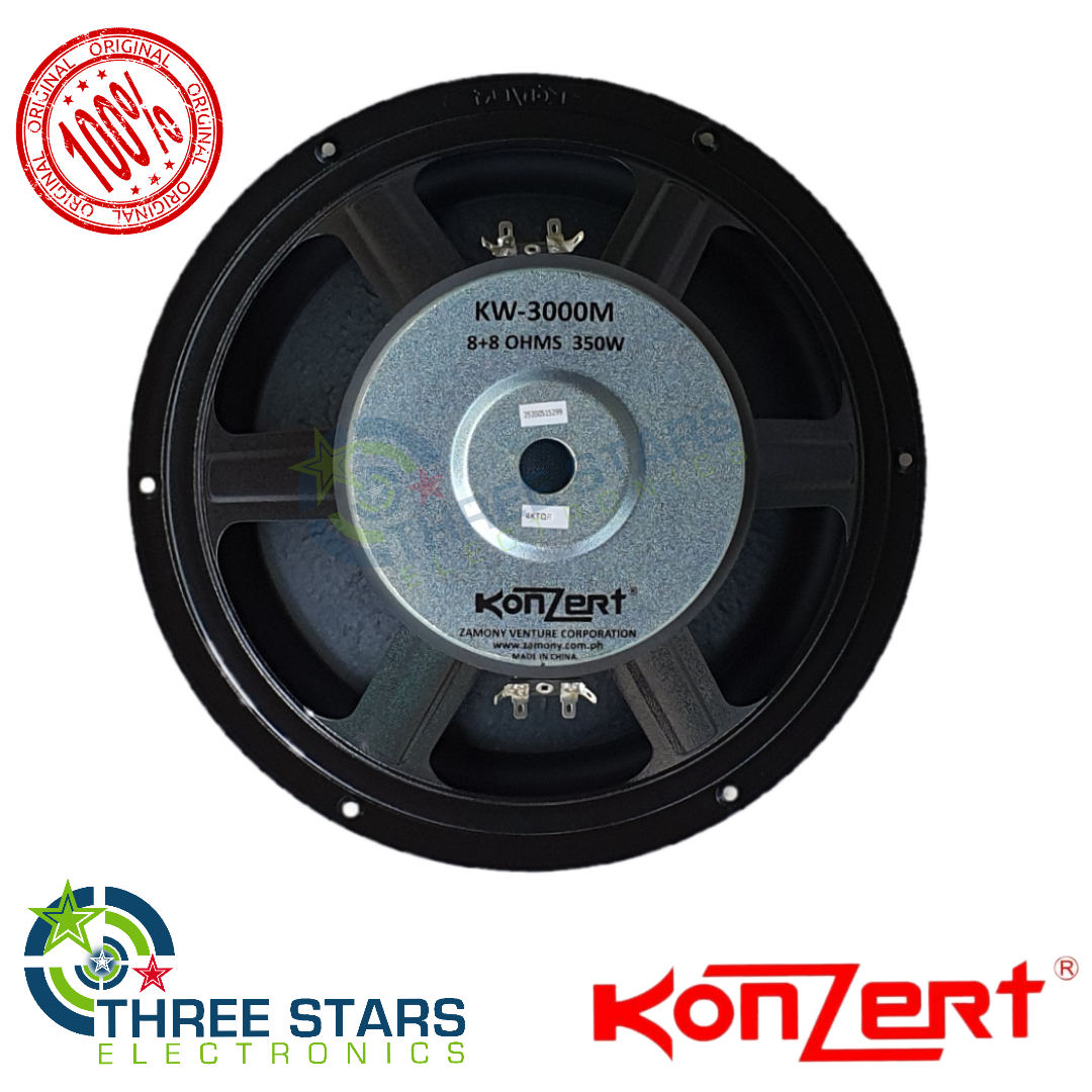 Konzert 15 2024 inch subwoofer