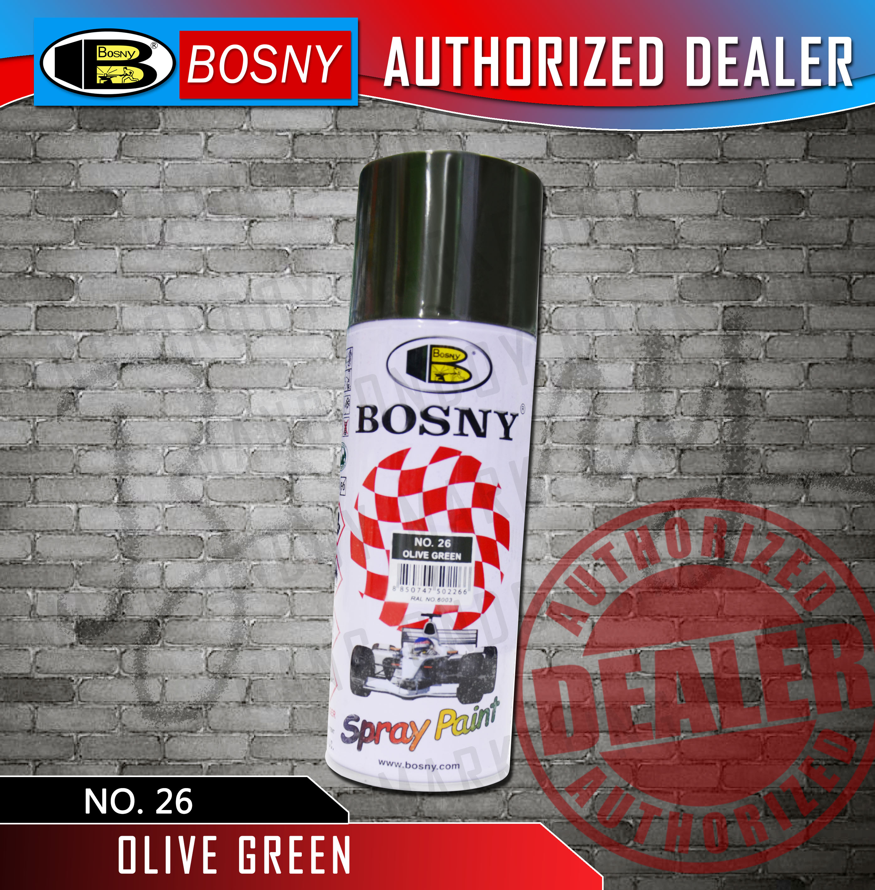 Bosny Spray Paint No 26 Olive Green Lazada Ph