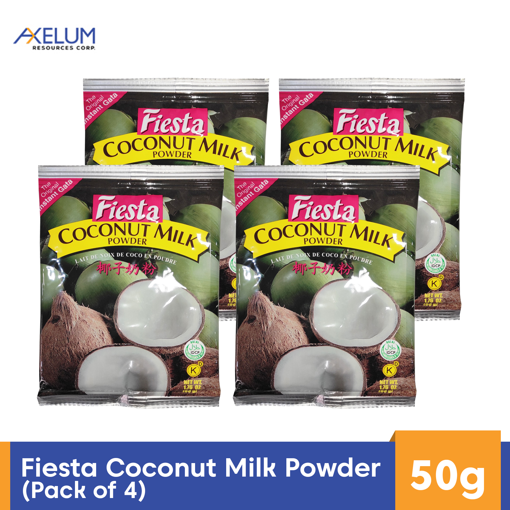 Fiesta Coconut Milk Powder 50g - Pack of 4 | Lazada PH