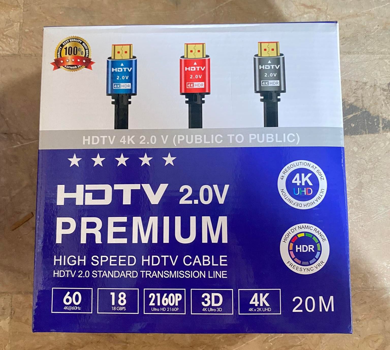 HDMI Cable 20 meters HDTV 2.0v 4k Lazada PH