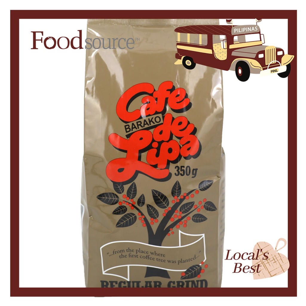 Cafe De Lipa Kapeng Barako Coffee Beans Regular Grind (Ground Coffee