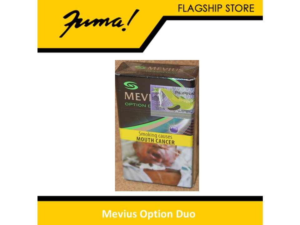 Mevius Option Duo Buy Sell Online Cigarettes With Cheap Price Lazada Ph