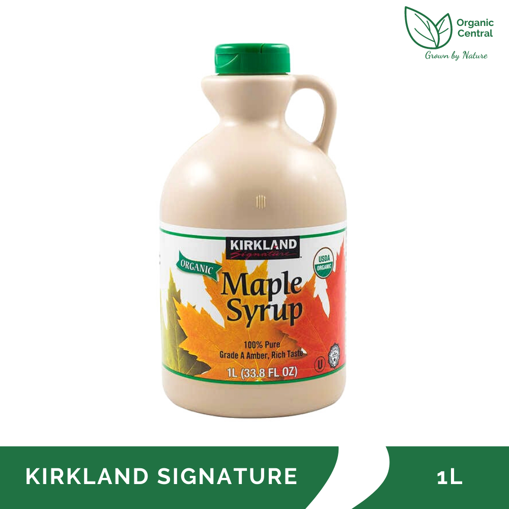 Kirkland Signature Organic Gluten Free 100 Pure Grade A Amber Rich Maple Syrup 1L Lazada PH