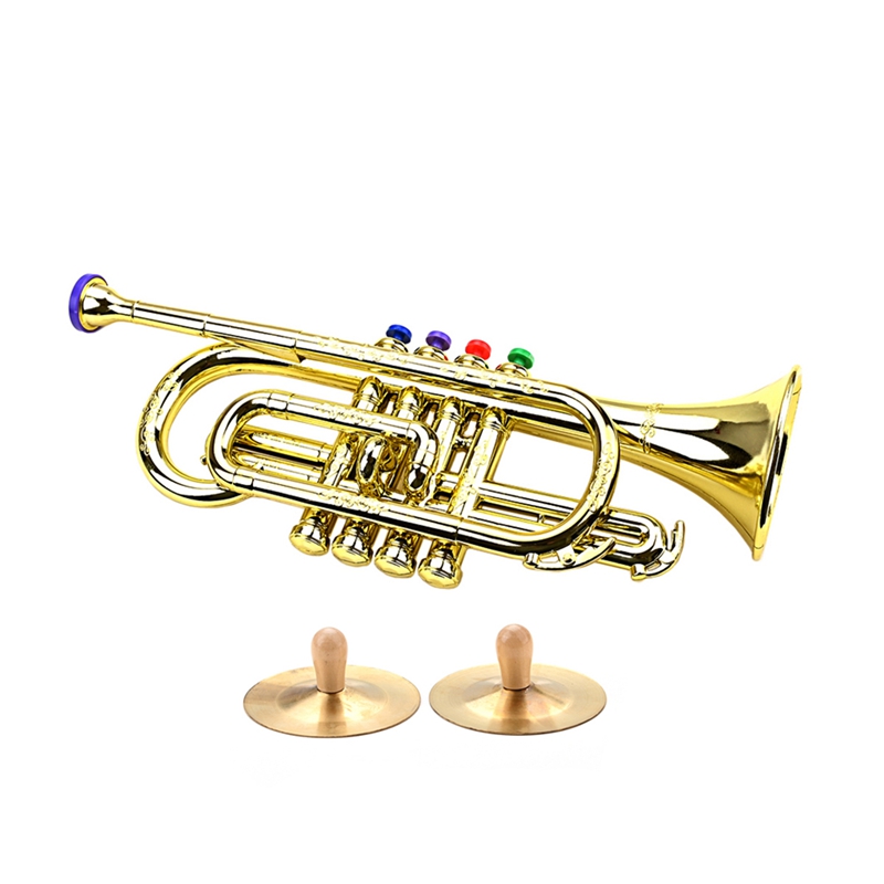 Kids Musical Instruments,Wind Instrument Trumpet and Percussion Musical