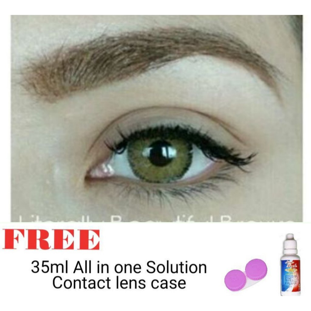 Literally Beautiful 14.5mm Solotica contact lens Free Solution and