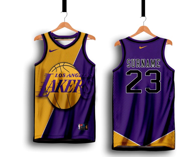 free customize of name and number only lakers 16 center basketball ...