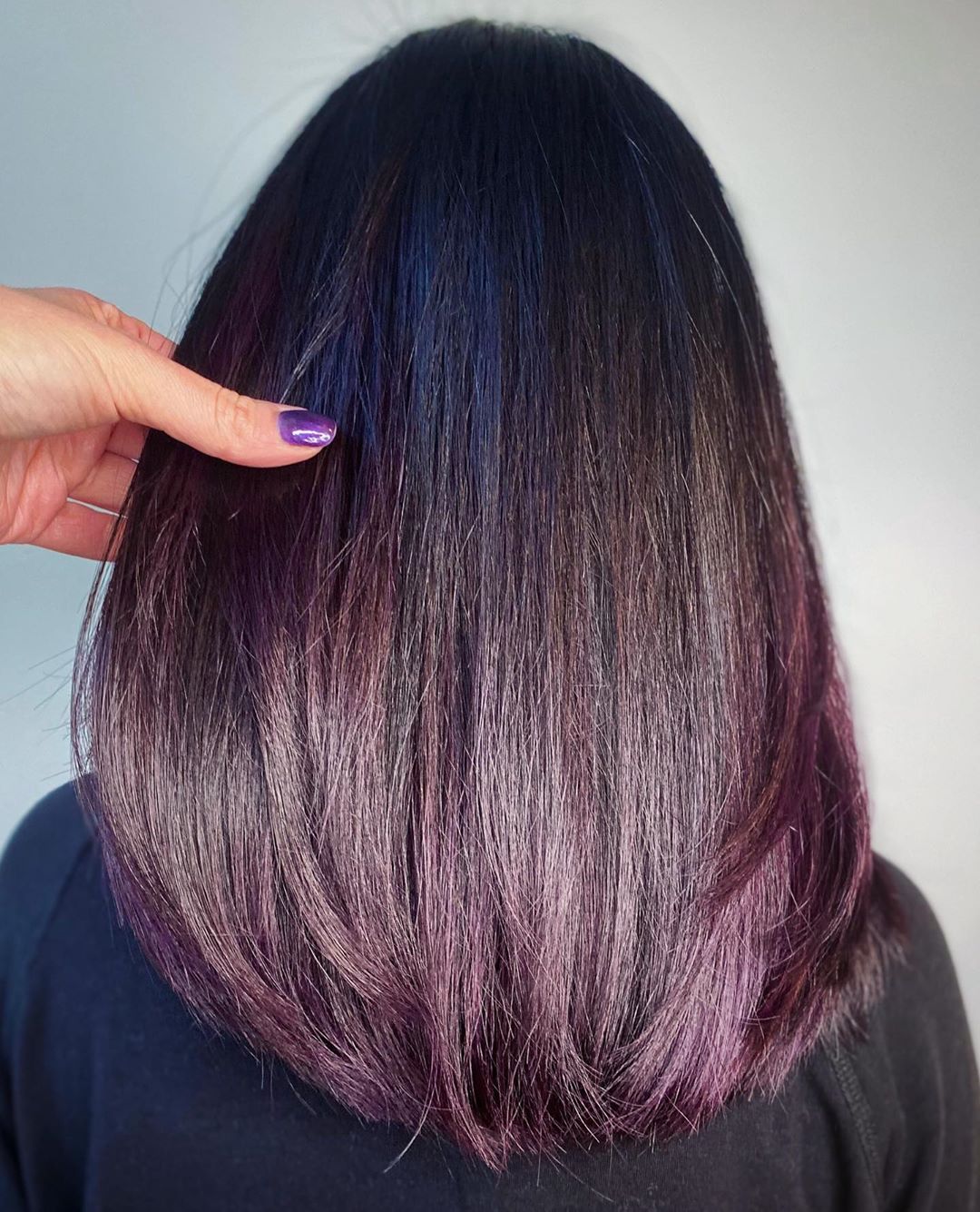 Midnight Rose Dark Purple Dark Violet Hair Color with Oxidizing  Damson  Fashion Hair Color Permanent Hair Color Set | Lazada PH