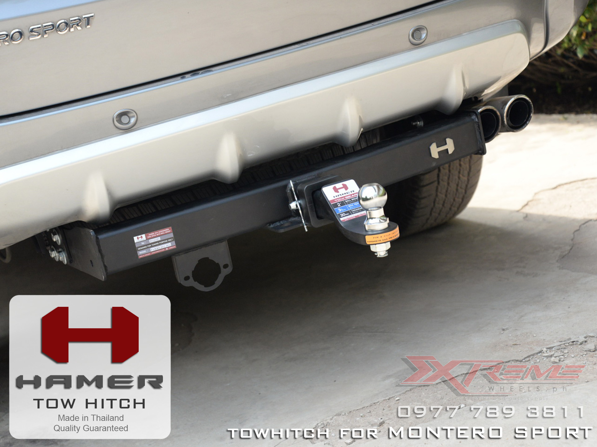 Montero Sport 20162019 HAMER TOW HITCH ( towhitch ) Tow hitch Receiver