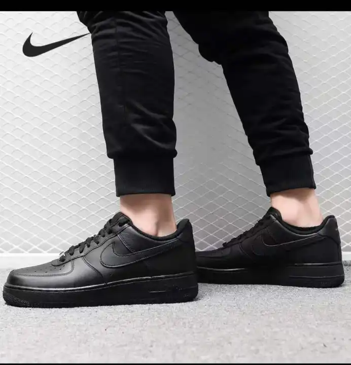 white and black air force 1 men