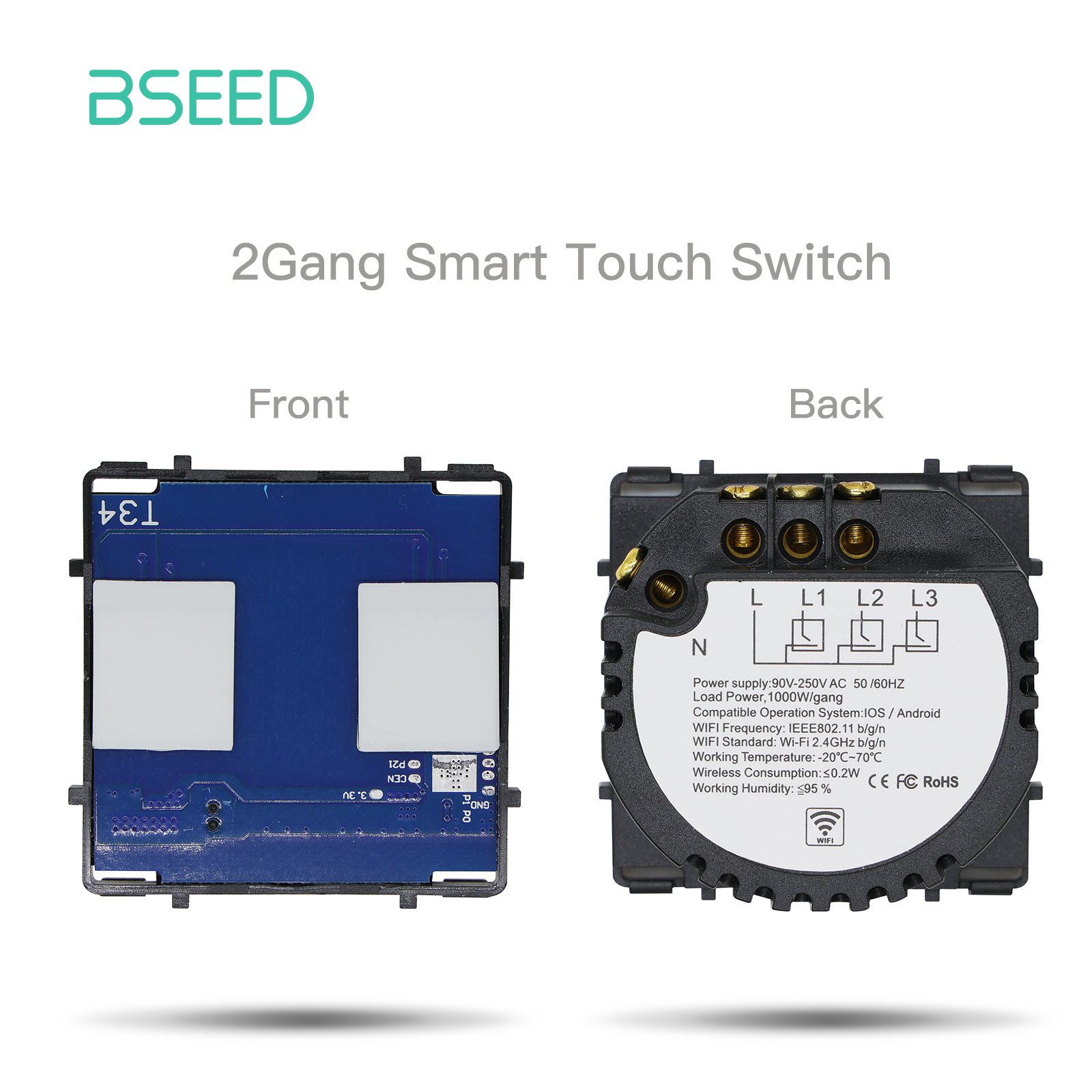 BSEED WiFi Touch Switch