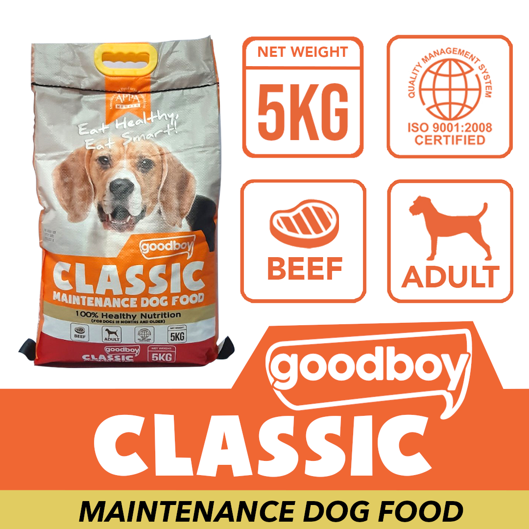 Good Boy Classic Maintenance Dog Food 5kg Beef Lazada PH