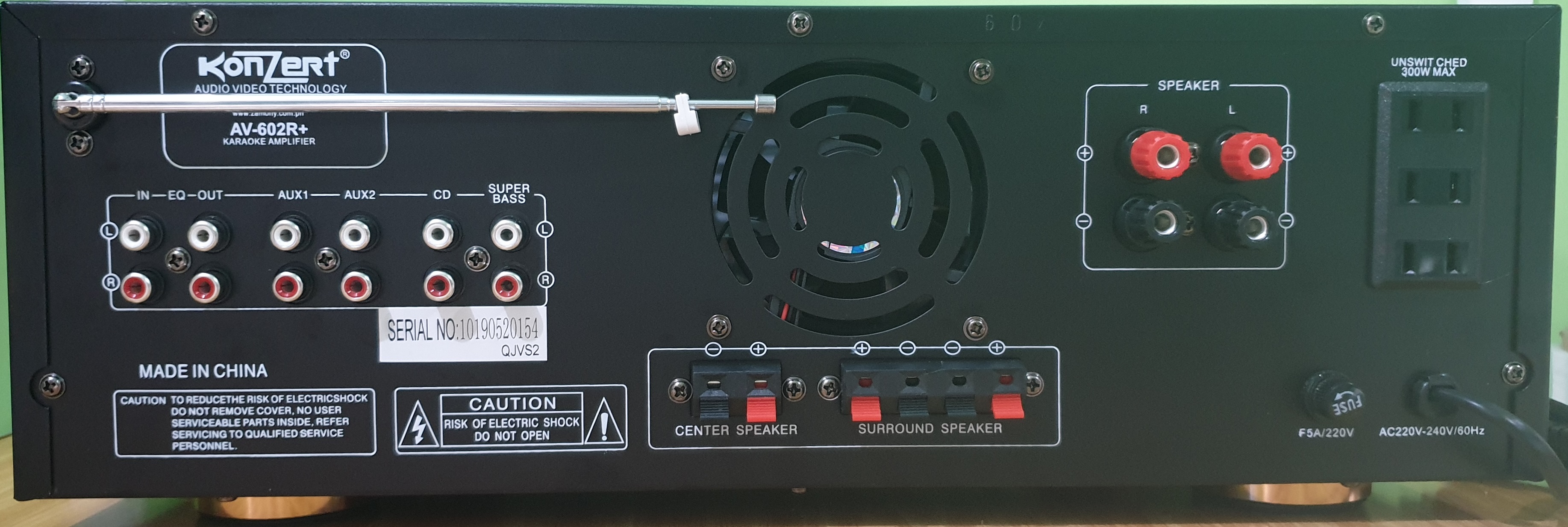 Konzert Amplifier 502 Schematic Diagram - Volume Control For Konzert