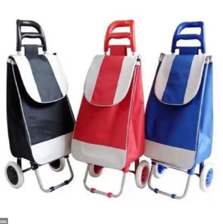 folding shopping cart trolley bag with wheels