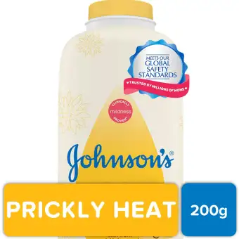 johnsons powder for prickly heat