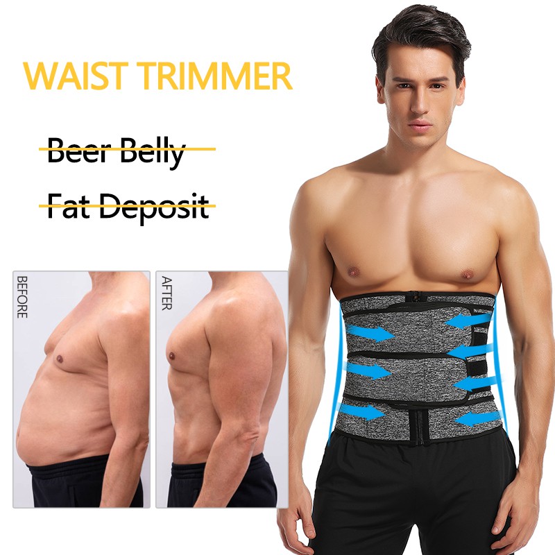 Men Body Shaper Waist Trainer High Waist Slimming Control Panties