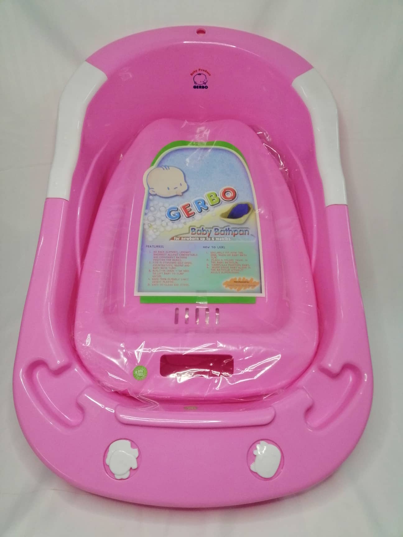 gerbo baby bath tub