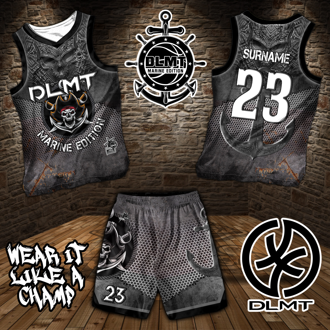 PALAWAN PIRAT3S CODE DLMT230 FULL SUBLIMATION JERSEY (FREE CHANGE TEAMNAME,  SURNAME AND NUMBER)