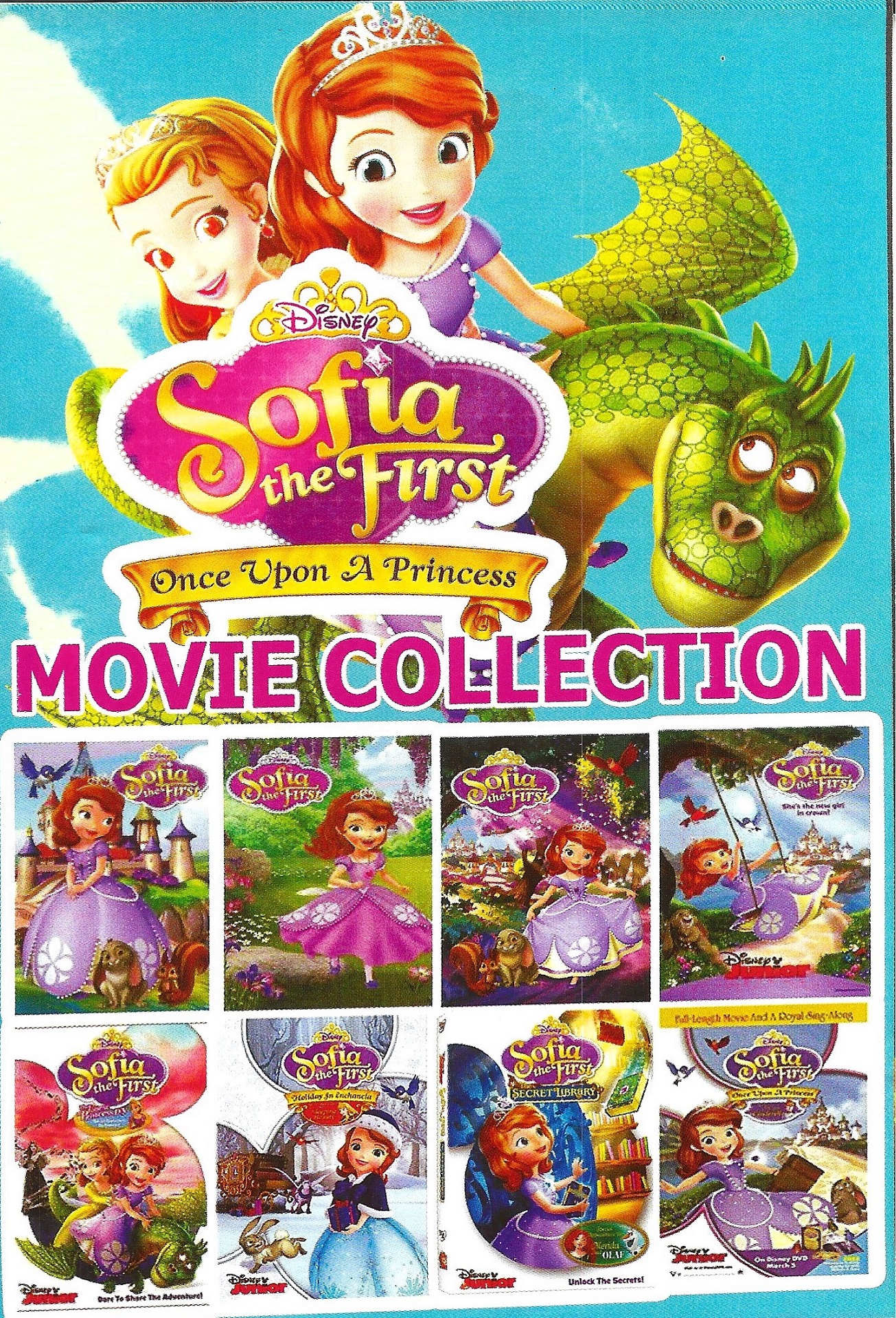 Sofia The First Movie Collection Once Upon A Princess The Movie