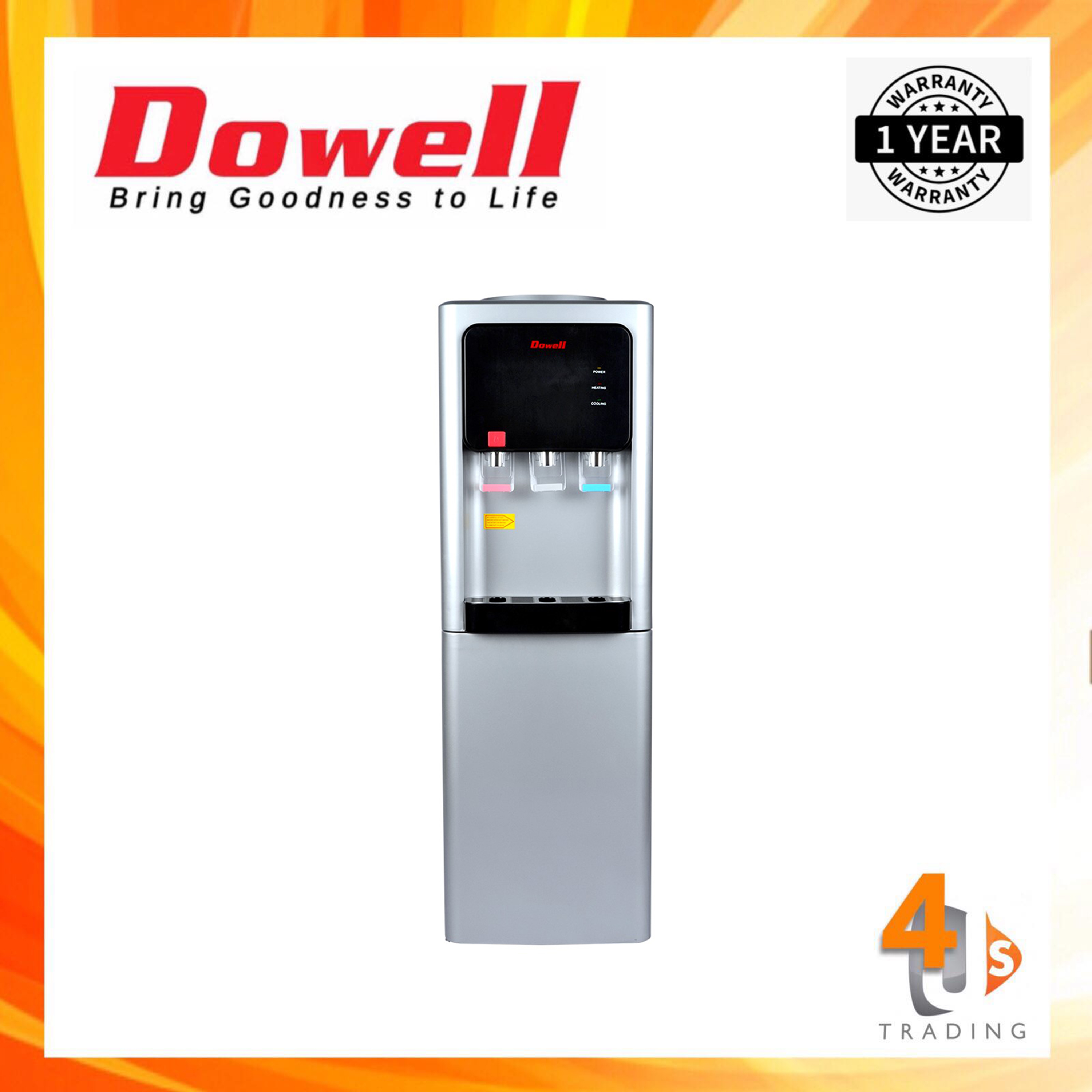Dowell Water Dispenser Hot Cold and Warm WDS25 Lazada PH