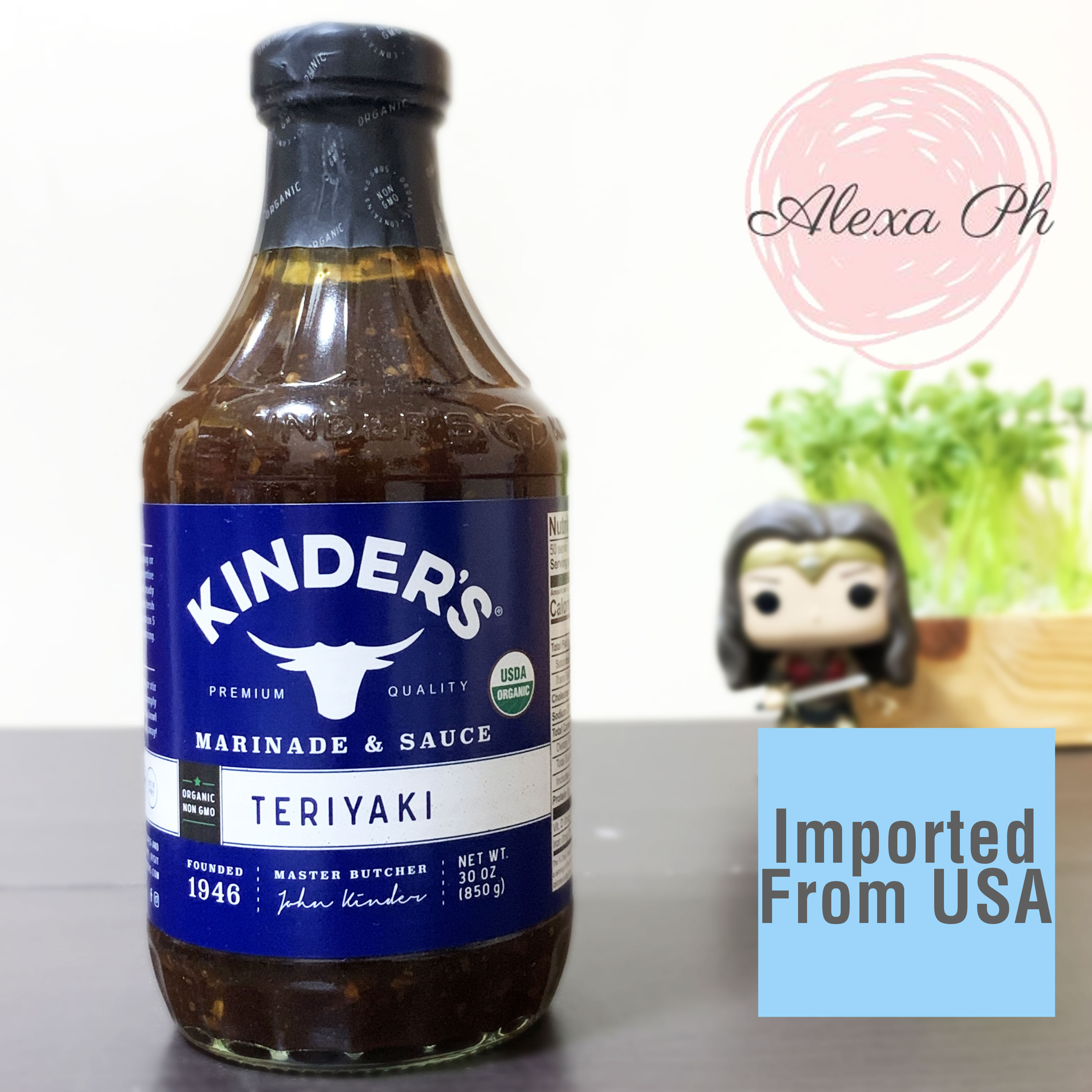 Kinder's Marinade & Sauce Teriyaki (850 g) Lazada PH