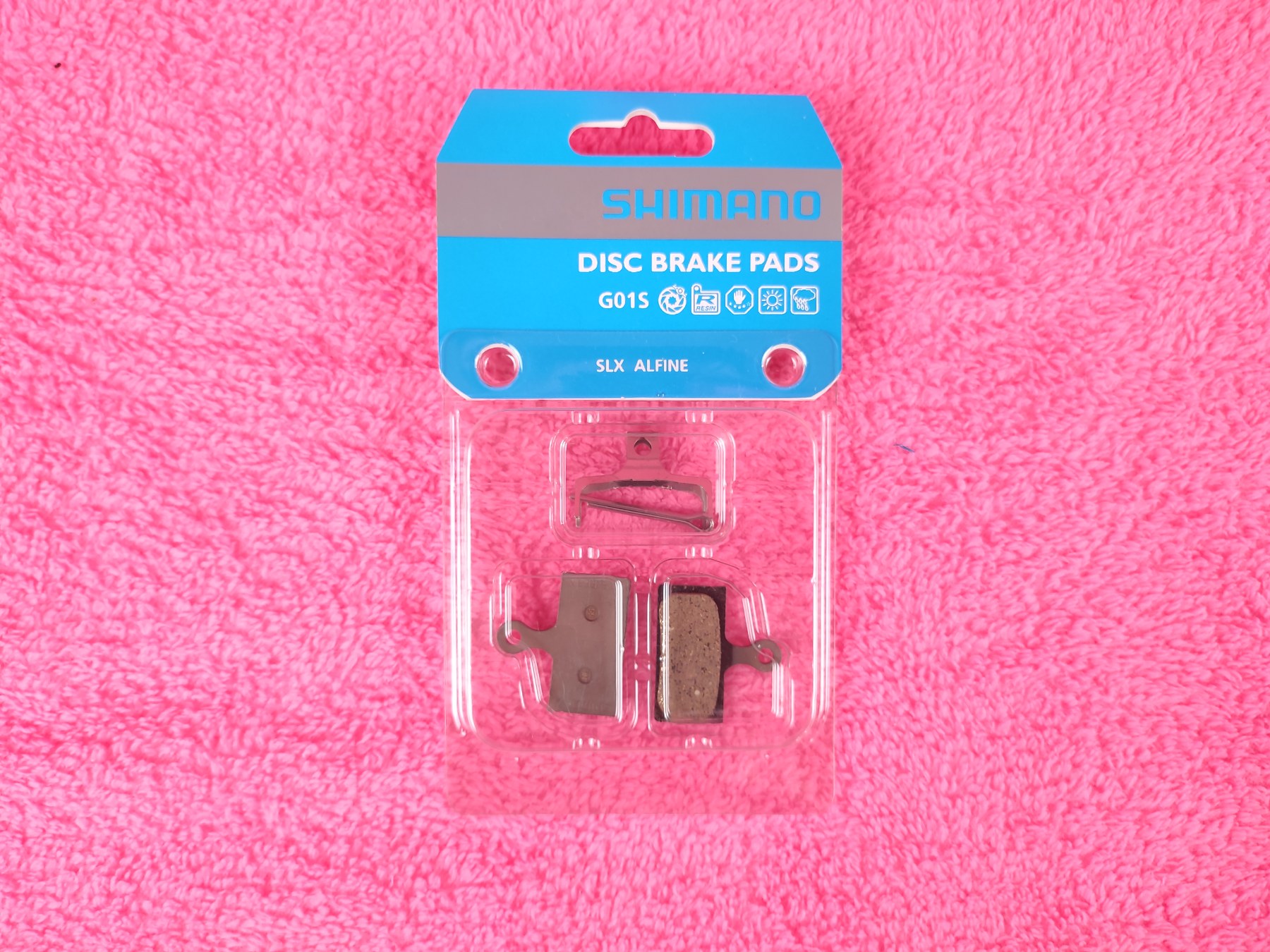 Shimano J02A Resin Disc Brake Pads (2-Pack) – Fit SLX, Deore, XT, XTR M6100/M7100/M8100 – Made In Japan