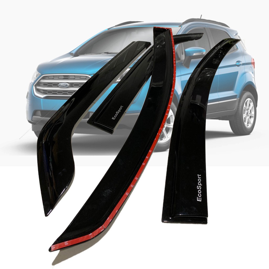 Ford EcoSport Rain Guard Window Door Sun Visor Black OEM 20162020