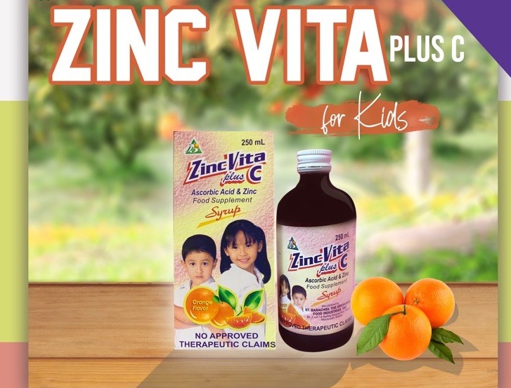 Zinc Vita Plus C Syrup 250ml Lazada PH