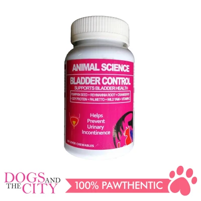 Animal Science Bladder Control 60's Chewables for Dogs