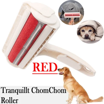 Tranquillt ChomChom Roller, Dog, Cat, Pet Hair Remover, Lint Sticking 2-way Roller W/ears